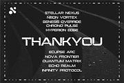 NAUTICA - Futuristic display Font, a Sans Serif Font by Vroz Studio (Thumbnail 6 of 6)