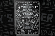 Chalk Poster in 3 Styles, a Flyer Template by the little wonder shop (Thumbnail 3 of 5)
