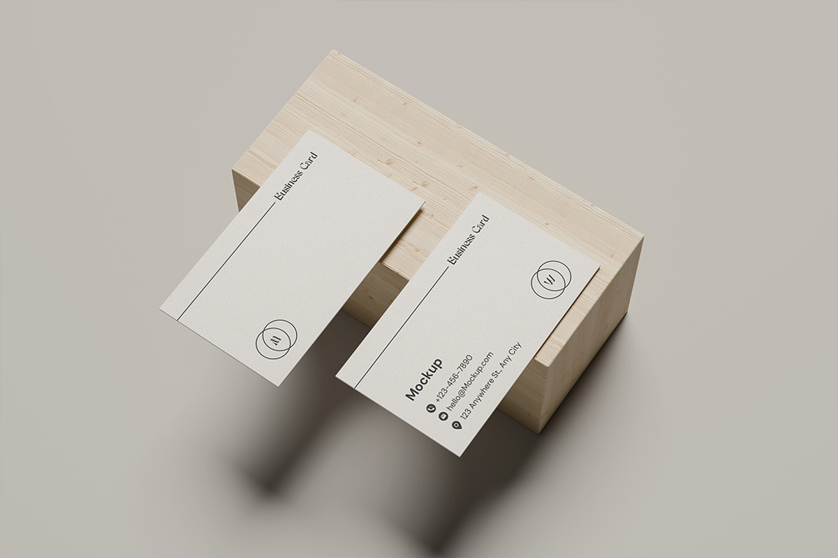 Business Card Mockup, a Product Mockup by simuradi (Photo 5 of 5)