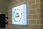 2 Square Lightbox Signboard Mockup, a Product Mockup by MockUpgrade (Thumbnail 7 of 8)