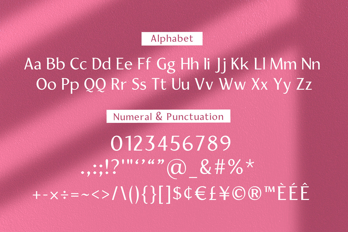 Pink Rose Font, a Handwritten Font by KengGraphic (Photo 6 of 6)