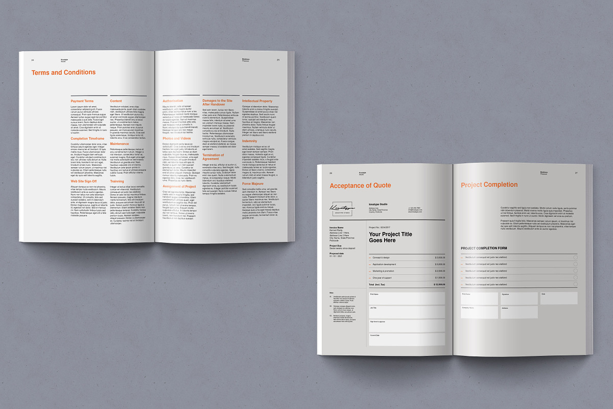 Kreatype Business Proposal, a Brochure Template by Kreatype Studio (Photo 10 of 12)