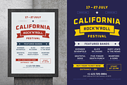 Music Festival Poster Template, a Flyer Template by Danil Polshin (Thumbnail 1 of 10)