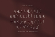 Milkon Elegant Serif Font, a Serif Font by Perfectype (Thumbnail 8 of 8)