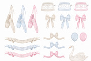 Ballerinas Ballet Clipart PNG, an Object Graphic by Articlips (Thumbnail 7 of 8)