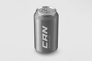 Soda Can Mockup, a Product Mockup by graphypix (Thumbnail 4 of 4)