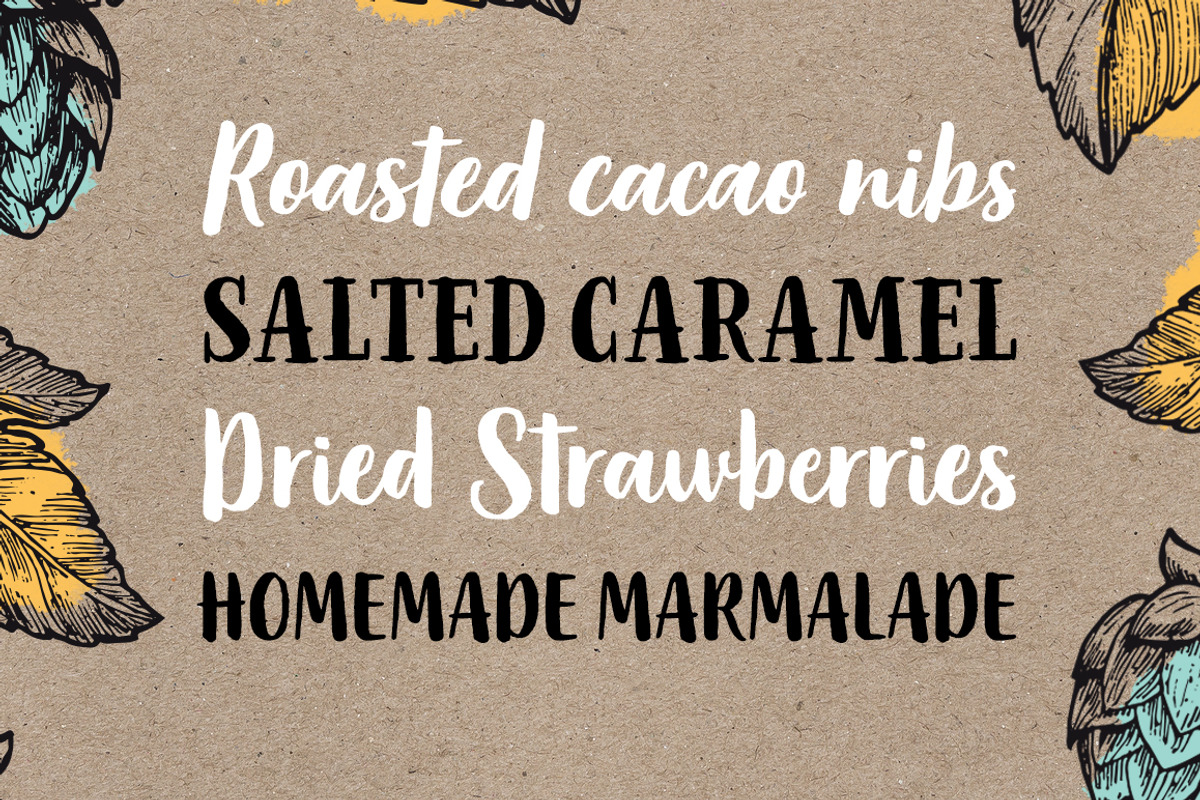 Organika Script Italic preview 3