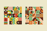Geometric Pattern Compositions, a Decorative Illustration by Léo Alexandre (Thumbnail 5 of 25)