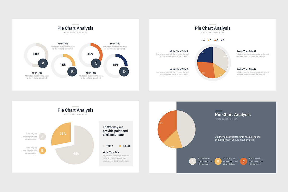 Pie Charts, a Presentation Template by slidequest (Photo 4 of 6)