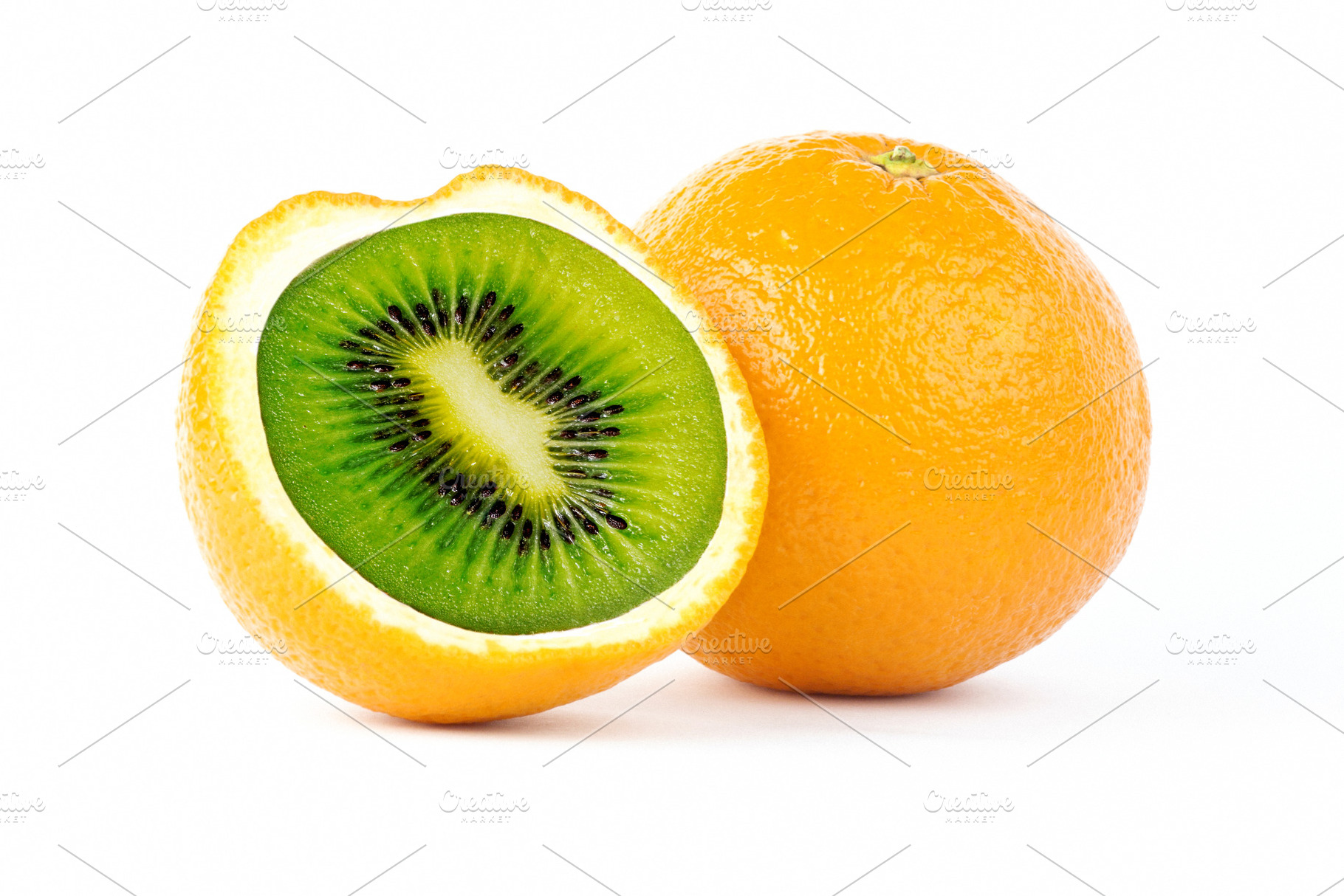 Orange and kiwi photo manipulation, a Food & Drink Photo by BOOCYS