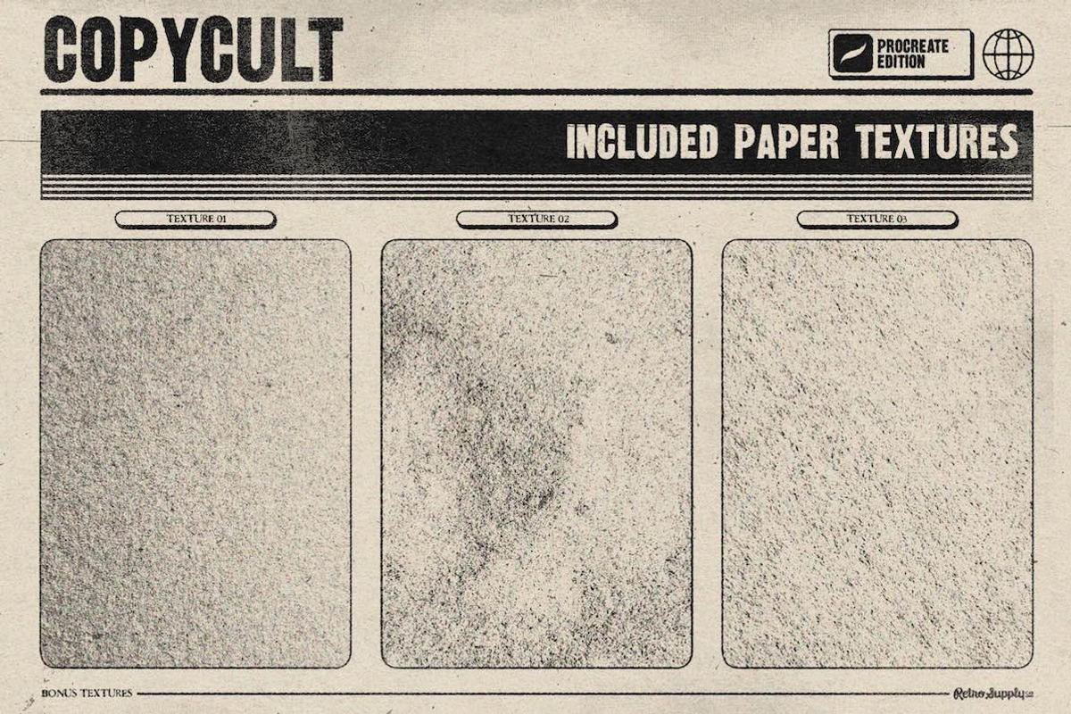 CopyCult for Procreate, a Brush Add-On by RetroSupply Co. (Photo 10 of 12)