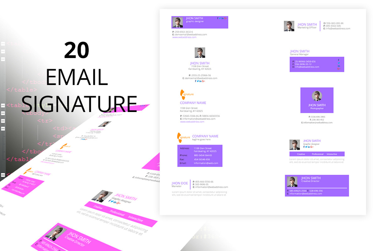 Email signature, an Email Template by pixel_arc (Photo 4 of 5)