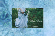 Flora Azure Blue Botanicals, a Background Graphic by alonahaidash (Thumbnail 14 of 15)