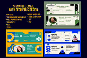 3 Pack Signature Email Template