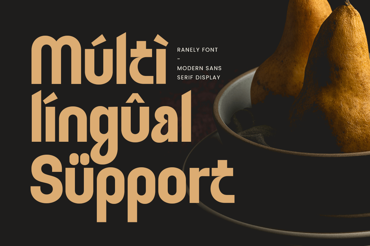 Ranely - Modern Sans Serif Font, a Sans Serif Font by Sensatype (Photo 12 of 12)