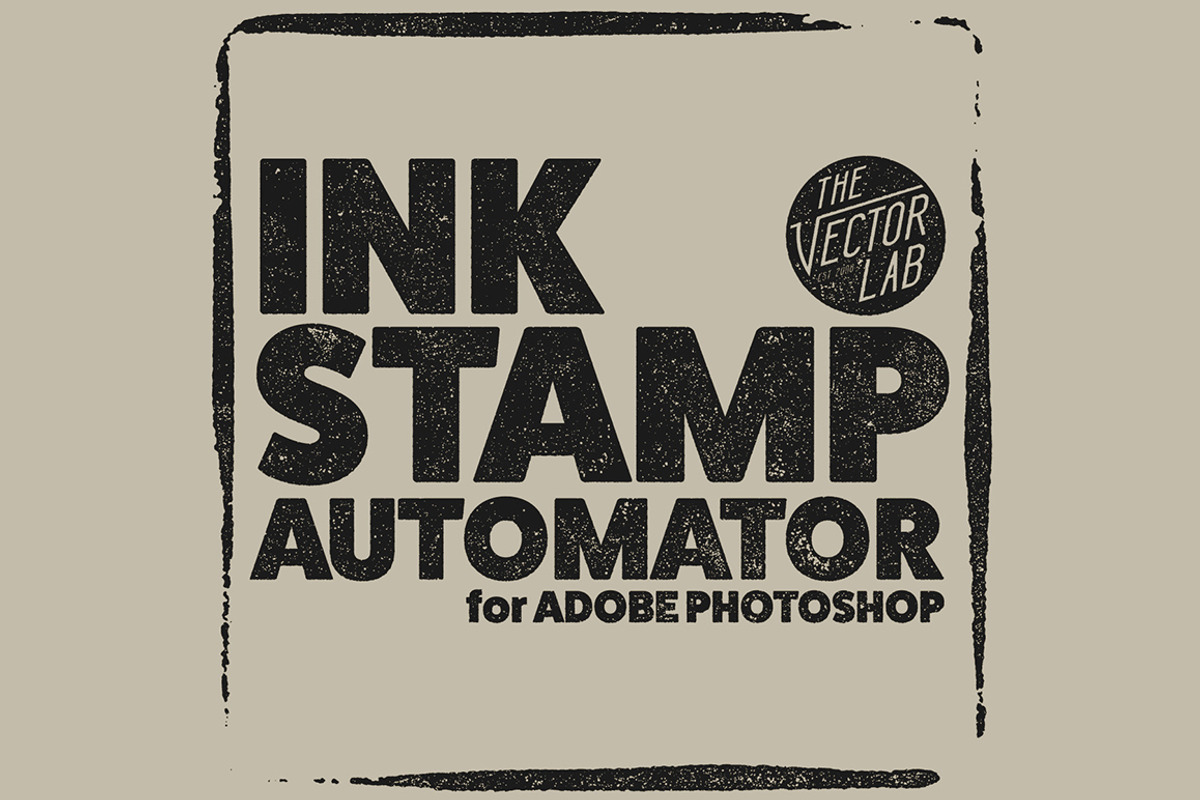 Ink Stamp Automator, a Texture Graphic by TheVectorLab (Photo 1 of 12)
