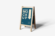 Sign Board Mockup, an Advertising Mockup by Indah (Thumbnail 2 of 6)