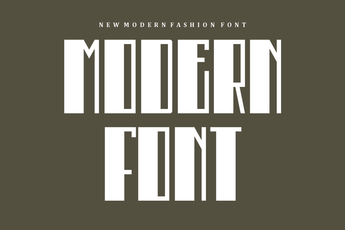 Crazy Fashion - Font, a Sans Serif Font by artchiles_design (Photo 3 of 5)