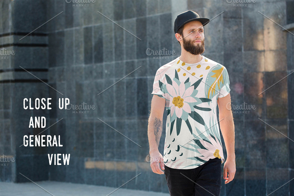 T-Shirt Mockup pack / Urban Edition, a Shirt Mockup by Arfis (Photo 8 of 28)