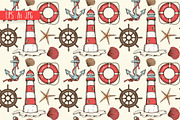 Vector Nautical Set, an Object Illustration by Tabiti (Thumbnail 5 of 15)