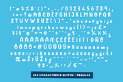 Fun & Bold handwritten font, a Sans Serif Font by Carole Chevalier (Thumbnail 4 of 4)