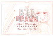 Renaissance Sketching Brushes, a Brush Add-On by Side Project (Thumbnail 1 of 7)