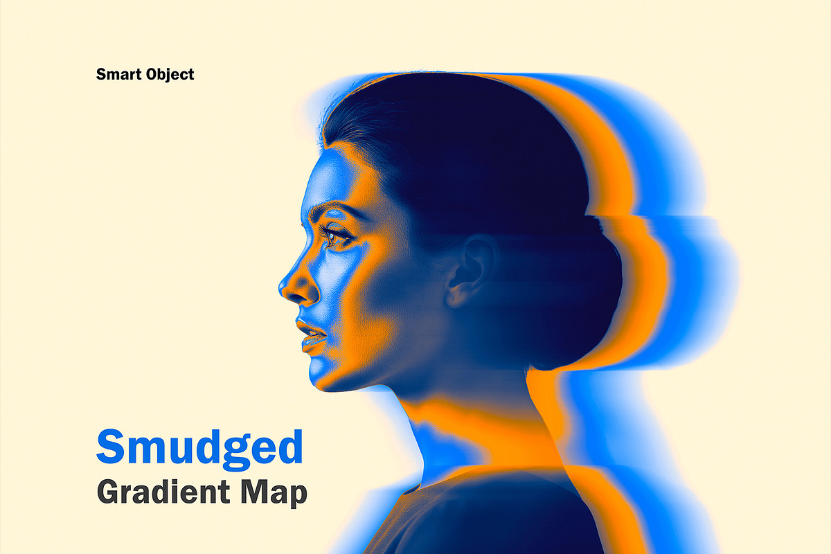 Smudged Gradient Map Photo Effect, a Layer Style Add-On by graphypix (Photo 1 of 13)