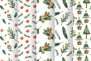 Christmas pattern Bundle, a Pattern Graphic by annasokol_ (Thumbnail 7 of 9)