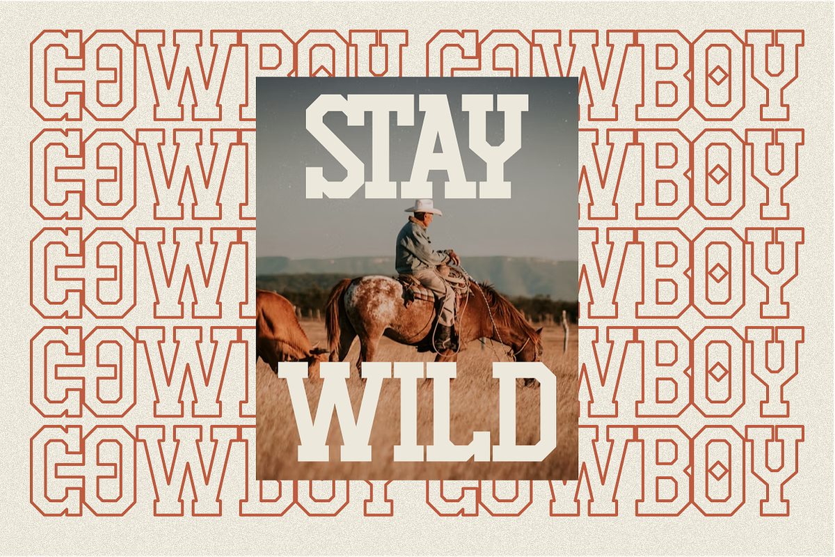 Famous Varsity - Vintage Slab Serif, a Slab Serif Font by Pian45 Studio (Photo 8 of 12)