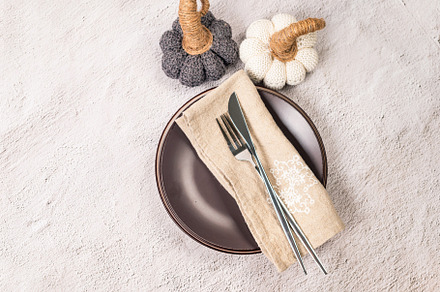 Autumn dinner concept, free space for text, a Food & Drink Photo by vimart