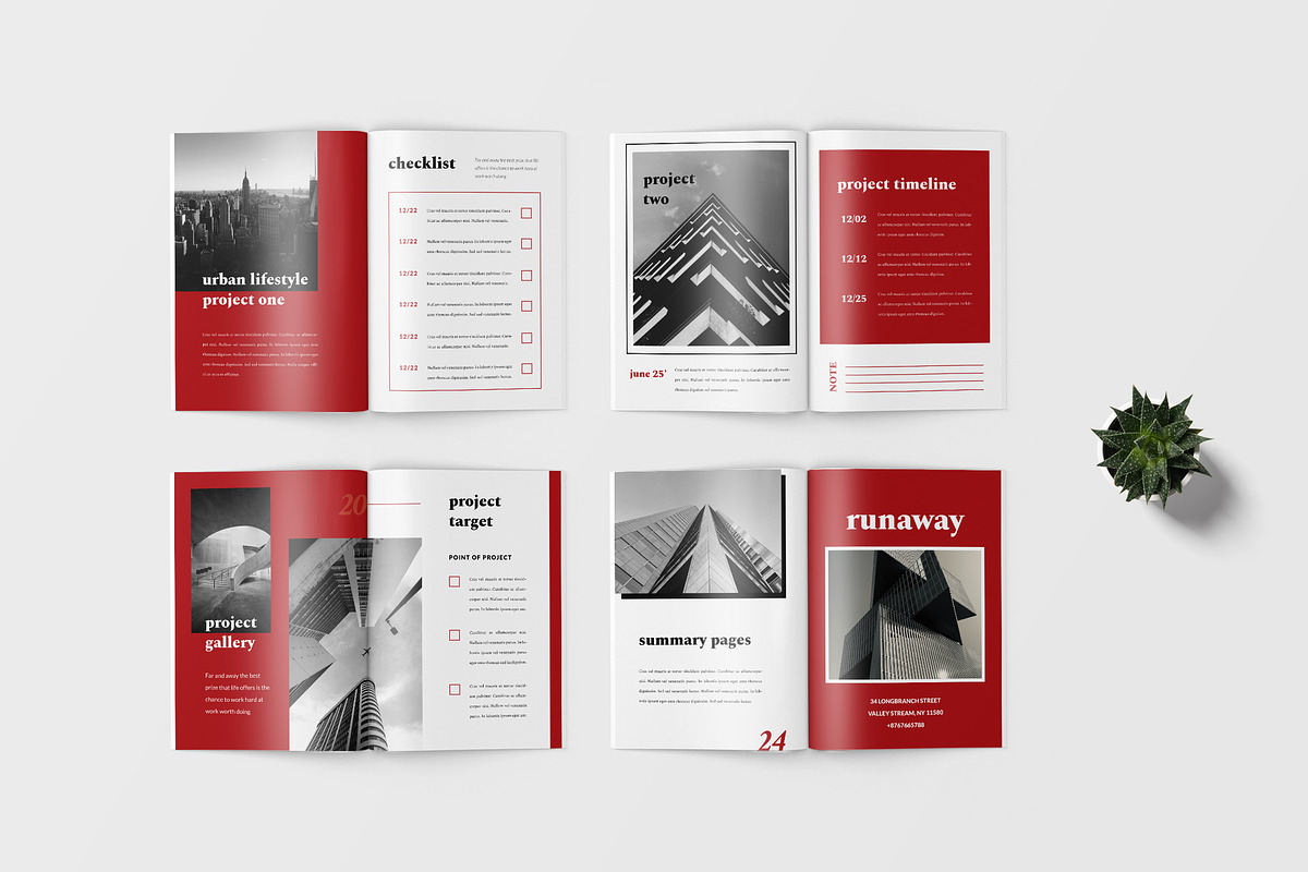 Runaway - Workbook Planner, a Stationery Template by TMint Play (Photo 4 of 5)