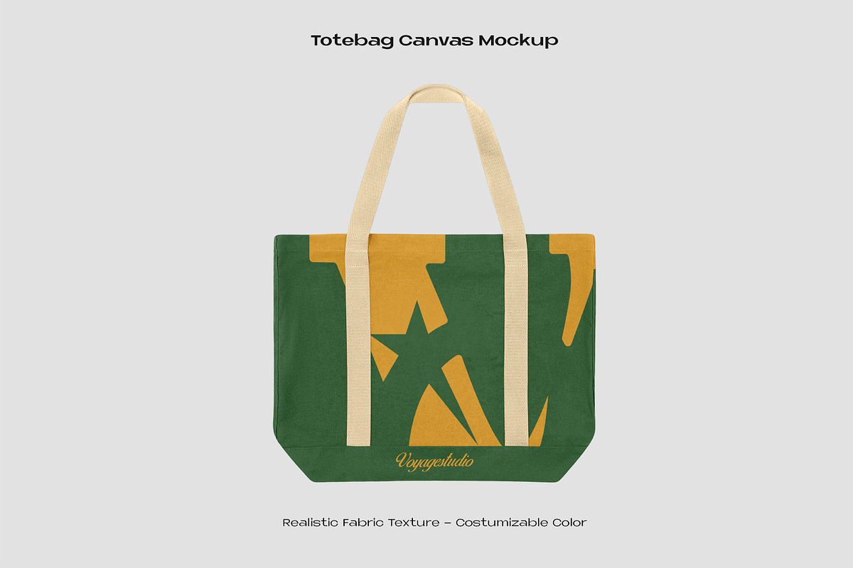 TOTEBAG CANVAS MOCKUP, an Apparel Mockup by Voyage Studio (Photo 1 of 4)