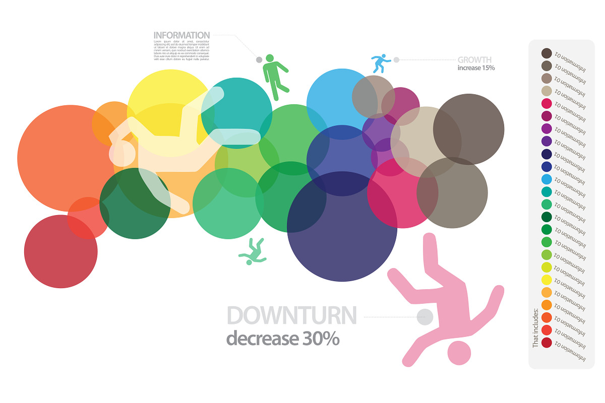 Human activity infographic, a Work Illustration by www.lemongraphic.design