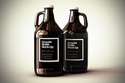 Growler Beer Bottle Mock-Up, a Household Mockup by TSOBG (Thumbnail 30 of 33)