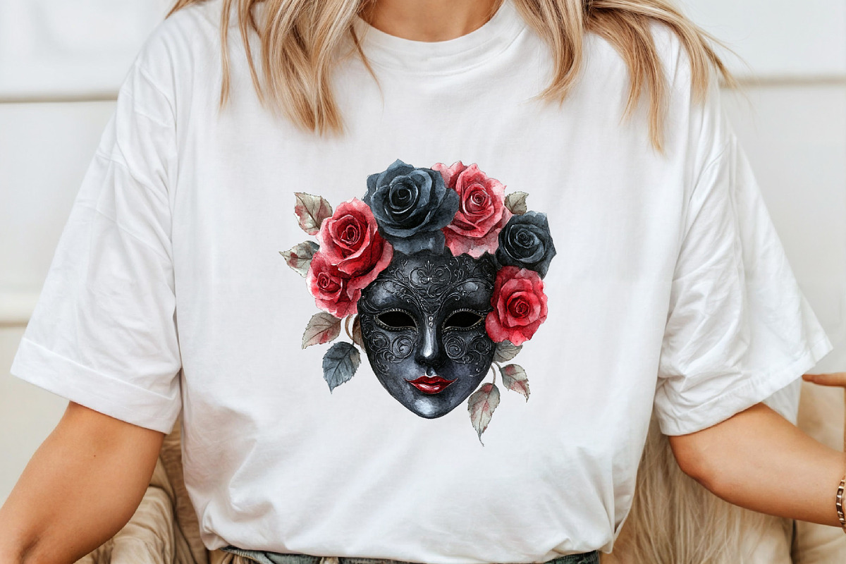 Dark Rose Halloween Bundle Clipart, an Illustration by Pixels.Craft (Photo 6 of 7)