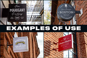 50 Signs & Boards Mockups, a Product Mockup by Madebyvadim (Thumbnail 4 of 5)
