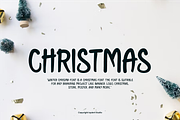 Winter Chrisma - Christmas Font, a Handwritten Font by Iqsiart Studio (Thumbnail 7 of 7)