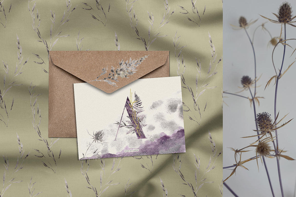 -25% Full Moon Miracle Watercolor, an Object Graphic by Cat In Colour (Photo 7 of 12)