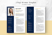 CANVA Resume Template / CV Set, a Resume Template by RWstudio (Thumbnail 4 of 8)