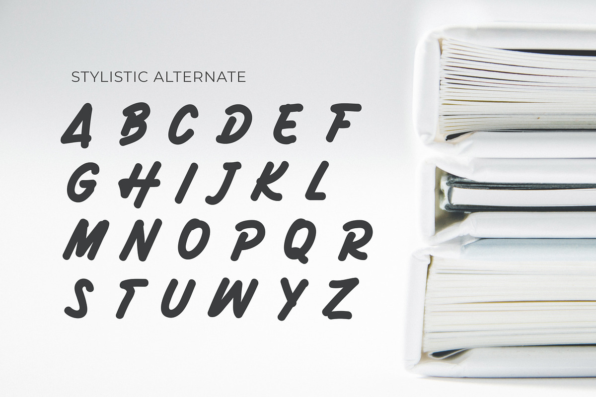 Active Marker, a Script Font by Fikry Alfatih (Photo 7 of 8)