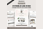 Systeme.io Neutral Sands Link in Bio, a Landing Page Template by Hayley's Digital Hub (Thumbnail 1 of 10)