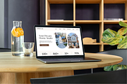 Real Estate Website Canva Templates, a Landing Page Template by Snapybiz (Thumbnail 9 of 11)