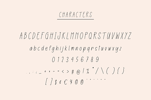 Farmhouse Handwritten Font