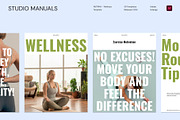 NUTRINA - Wellness Template, a Social Media Template by Studio Manuals (Thumbnail 1 of 8)