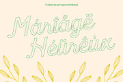 CS Rafles Dashed, a Script Font by Craft Supply Co. (Thumbnail 7 of 8)