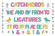 Funny Font, a Symbol Font by Maya Ivart (Thumbnail 5 of 11)
