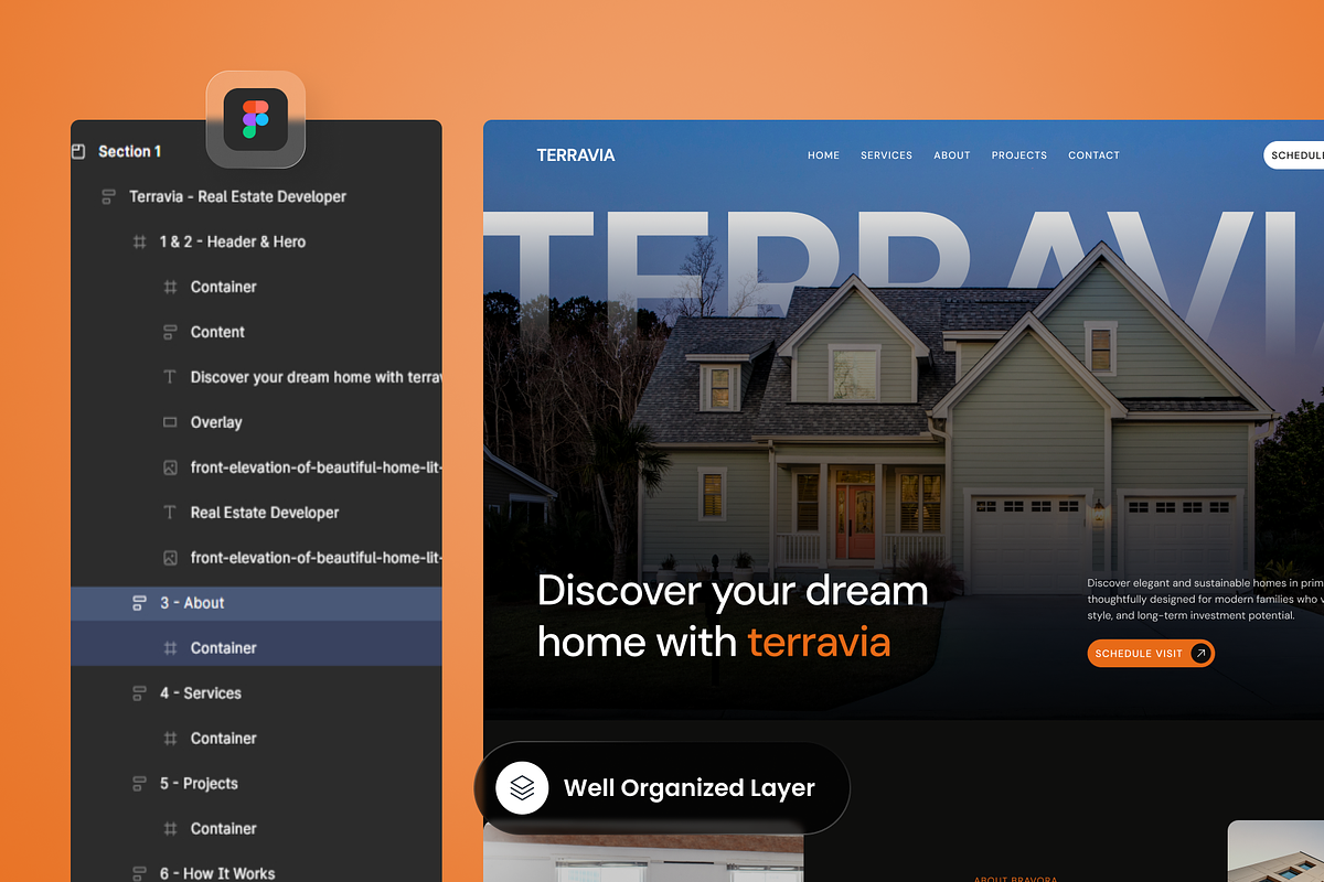 Terravia - Real Estate Developer preview 2