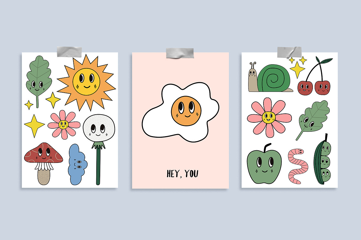 30 cute object illustrations, an Object Graphic by Mii Lab (Photo 4 of 7)