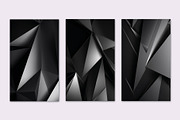 BLACK GEOMETRIC BACKGROUND, a Background Graphic by Sophico (Thumbnail 4 of 5)