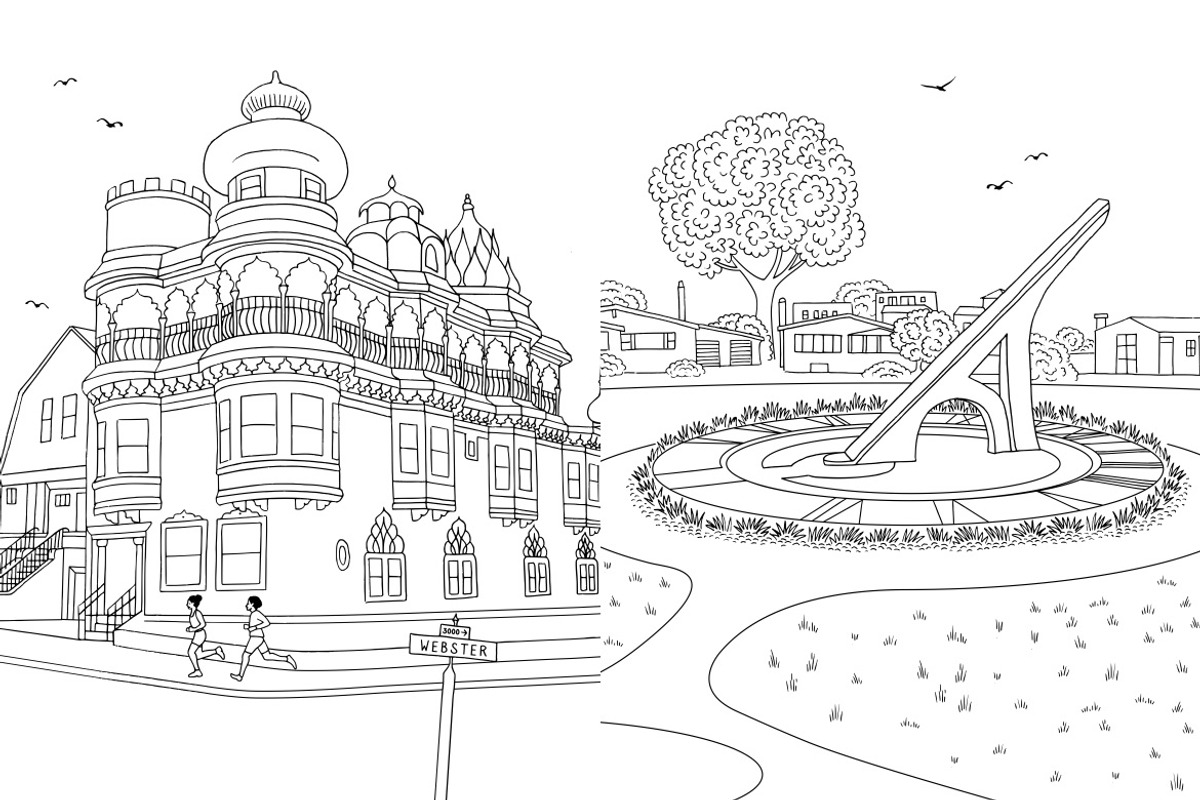 San Francisco - Hand Drawn Line Art, an Illustration by Franzi draws (Photo 3 of 6)